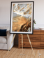 Etched Sands, Algerian Sahara Framed & Mounted Print