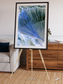 Sunlit Dunes, Alluvial Fan Framed & Mounted Print