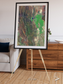 Channel Lines, Barreal Blanco Framed & Mounted Print