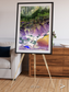 Saline Patterns, Bogda Mountains Framed & Mounted Print