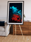 Island Sanctuary, Ghostly Grease Ice Framed & Mounted Print