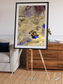 Salt Mirror, Great Salt Desert Framed & Mounted Print