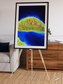 Coastal Fragments, Island Rebound Framed & Mounted Print