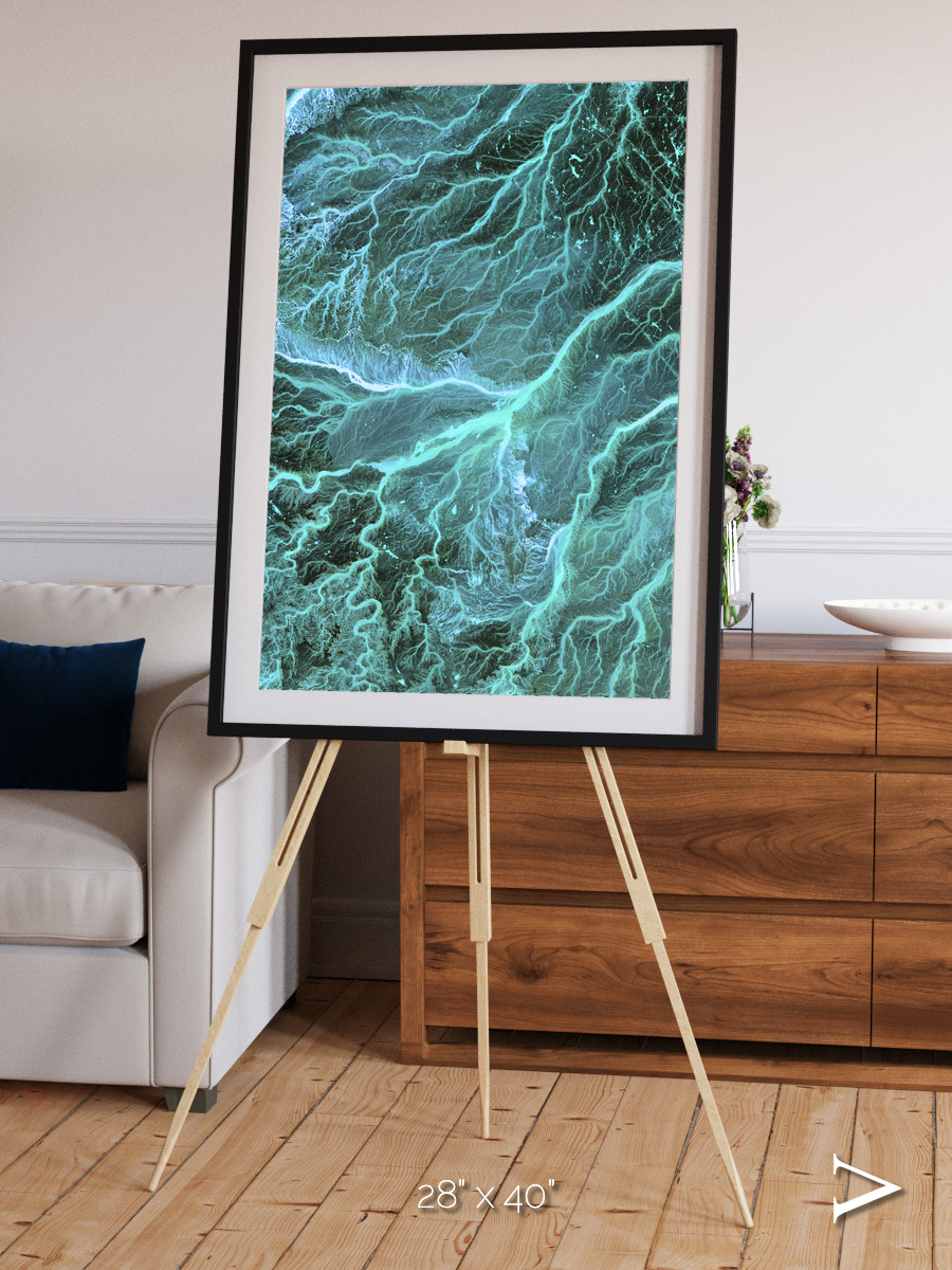 Waterways, Jordan Framed & Mounted Print