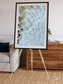 Wind Signatures, Karman Vortices Framed & Mounted Print