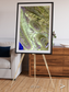 Channel Lines, Konari Iran Framed & Mounted Print