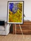 Saline Patterns, Lake Disappointment Framed & Mounted Print