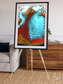 Glacial Passage, Malaspina Glacier Framed & Mounted Print