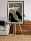 Tidal Patterns, Mediterranean Sea Framed & Mounted Print