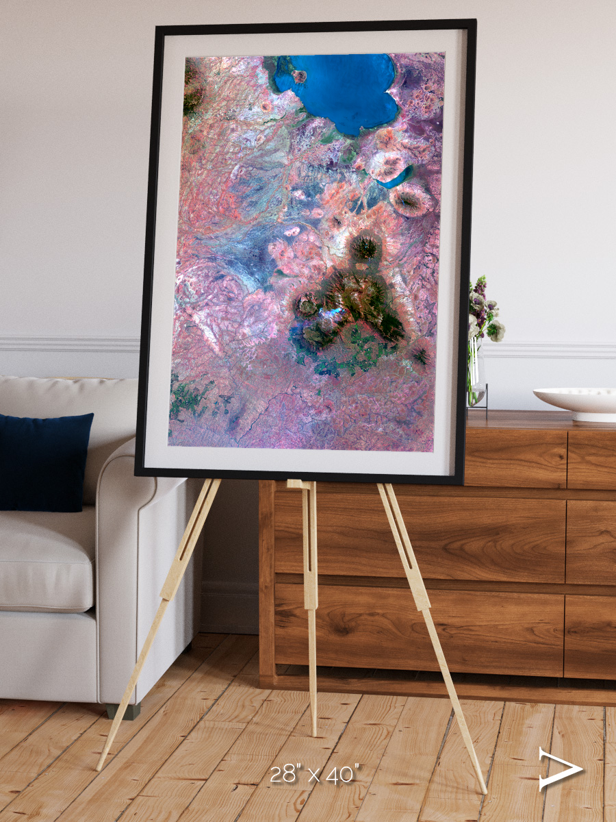 Highlands of Mulanje, Malawi Framed & Mounted Print
