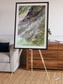 Rugged Relief, Sulaiman Mountains Framed & Mounted Print