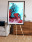 Polar Flow, Vatnajokull Glacier Ice Cap Framed & Mounted Print