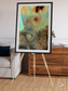 Atmospheric Patterns, Von Karman Vortices Framed & Mounted Print