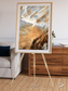 Etched Sands, Algerian Sahara Framed & Mounted Print