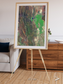 Channel Lines, Barreal Blanco Framed & Mounted Print
