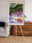 Saline Patterns, Bogda Mountains Framed & Mounted Print