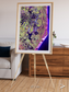 Wetland Mosaic, Cabo San Antonio Framed & Mounted Print