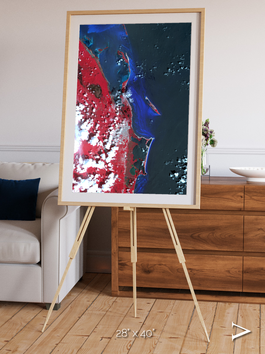 Living Edge, Cancun Framed & Mounted Print