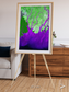 Delta Mosaic, Ganges River Delta Framed & Mounted Print