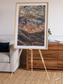 Volcanic Palette, Gosses Bluff Framed & Mounted Print