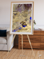 Salt Mirror, Great Salt Desert Framed & Mounted Print