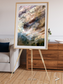 Lava Lines, Impact Framed & Mounted Print