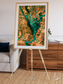 River’s Dance, Mississippi Framed & Mounted Print