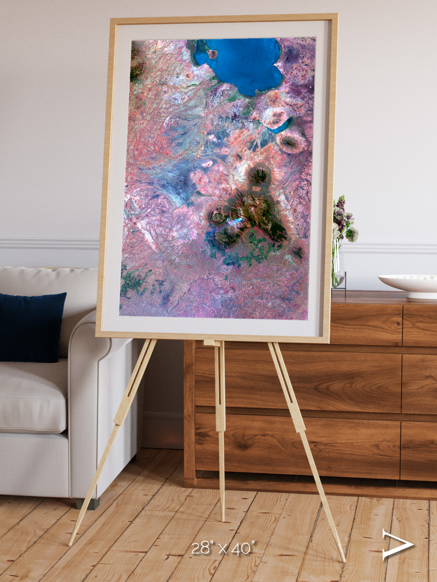 Highlands of Mulanje, Malawi Framed & Mounted Print