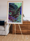 Braided Delta, Parana River Delta Framed & Mounted Print