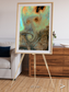 Atmospheric Patterns, Von Karman Vortices Framed & Mounted Print
