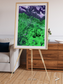 Polar Flow, Yukon Delta Framed & Mounted Print
