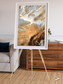 Etched Sands, Algerian Sahara Framed & Mounted Print