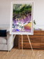 Saline Patterns, Bogda Mountains Framed & Mounted Print
