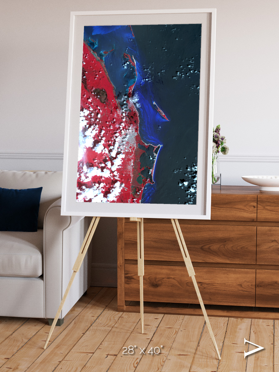 Living Edge, Cancun Framed & Mounted Print