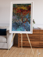 Geometric Fields, Eastern Kazakhstan Framed & Mounted Print