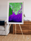 Delta Mosaic, Ganges River Delta Framed & Mounted Print