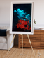 Island Sanctuary, Ghostly Grease Ice Framed & Mounted Print