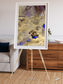 Salt Mirror, Great Salt Desert Framed & Mounted Print