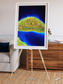Coastal Fragments, Island Rebound Framed & Mounted Print
