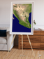 Windwritten Sands, Mexico and Central America Framed & Mounted Print