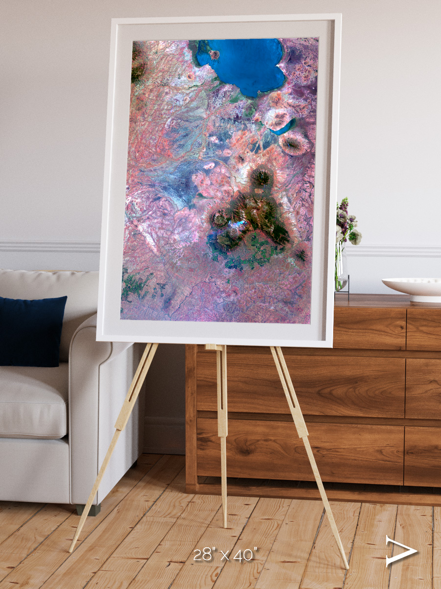 Highlands of Mulanje, Malawi Framed & Mounted Print