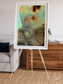 Atmospheric Patterns, Von Karman Vortices Framed & Mounted Print