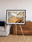 Etched Sands, Algerian Sahara Framed & Mounted Print