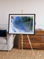 Sunlit Dunes, Alluvial Fan Framed & Mounted Print