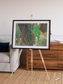 Channel Lines, Barreal Blanco Framed & Mounted Print