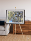 Lava Lines, Chilean Volcanoes Framed & Mounted Print