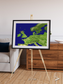Arctic Outpost, Europe Framed & Mounted Print
