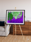 Delta Mosaic, Ganges River Delta Framed & Mounted Print