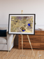 Salt Mirror, Great Salt Desert Framed & Mounted Print