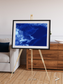 Wind Signatures, Ice Stars Framed & Mounted Print